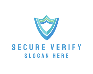 Secure Business Shield logo design