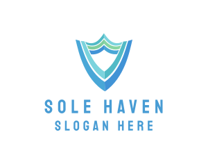 Secure Business Shield logo design