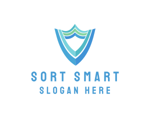 Secure Business Shield logo design