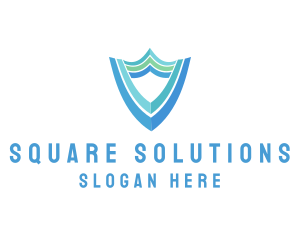 Secure Business Shield logo design