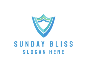 Secure Business Shield logo design