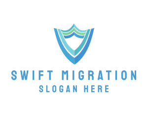 Secure Business Shield logo design