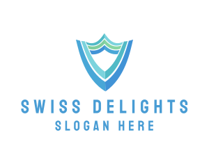 Secure Business Shield logo design