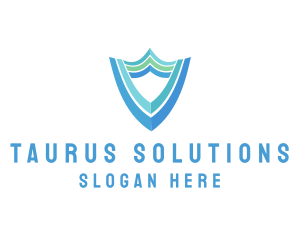 Secure Business Shield logo design