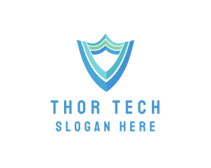 Secure Business Shield logo design