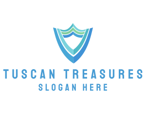 Secure Business Shield logo design