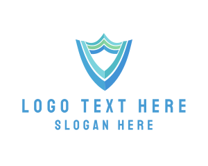 Protect - Secure Business Shield logo design