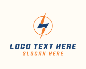 Electric - Electric Lightning Power logo design