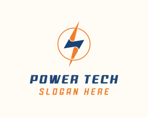 Electrical - Electric Lightning Power logo design