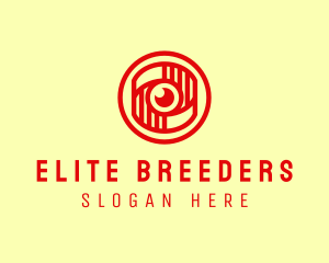 Photography Shutter Lens  logo design