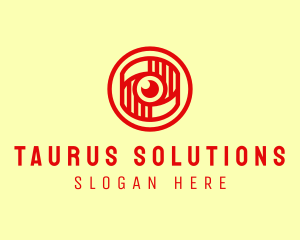 Photography Shutter Lens  logo design