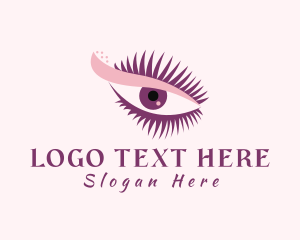 Girl - Beauty Eyelash Extension logo design