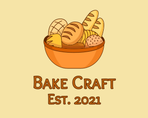 Bread Basket Bakery logo design