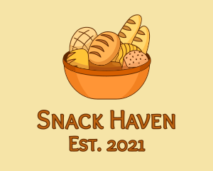 Bread Basket Bakery logo design