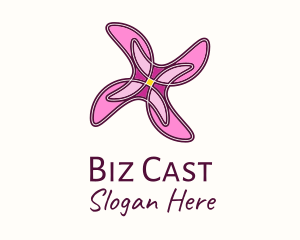 Flower Beauty Salon  Logo