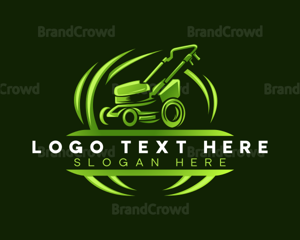 Eco Lawn Mower Logo | BrandCrowd Logo Maker