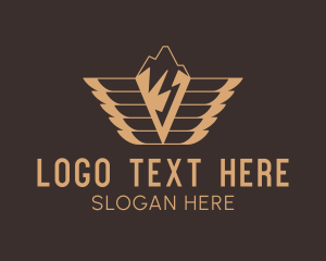 Winged Mountain Activewear Logo