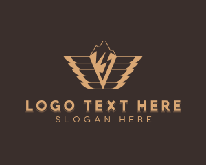 Activewear - Winged Mountain Activewear logo design