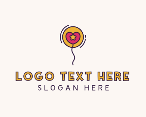 Balloon - Balloon Heart Event logo design