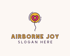 Balloon - Balloon Heart Event logo design