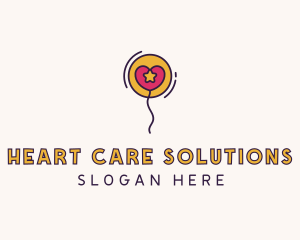 Balloon Party Supply logo design