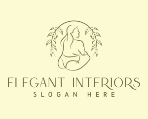 Voluptuous Woman Lingerie logo design