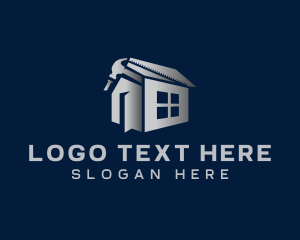 Construction - Home Renovation Tools logo design
