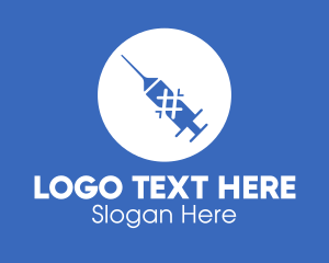 Stoplight - Medical Vaccine Syringe logo design