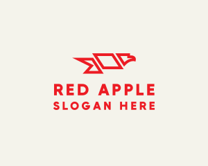 Red - Red Eagle Flag logo design