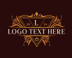 Boutique - Royal Decorative Crest logo design
