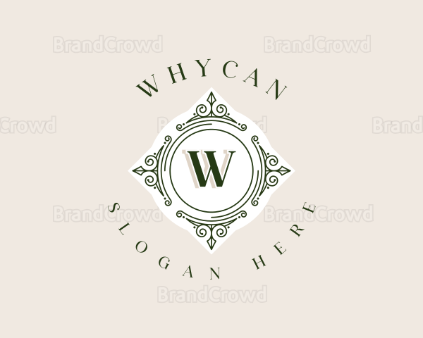 Elegant Ornament Frame Logo