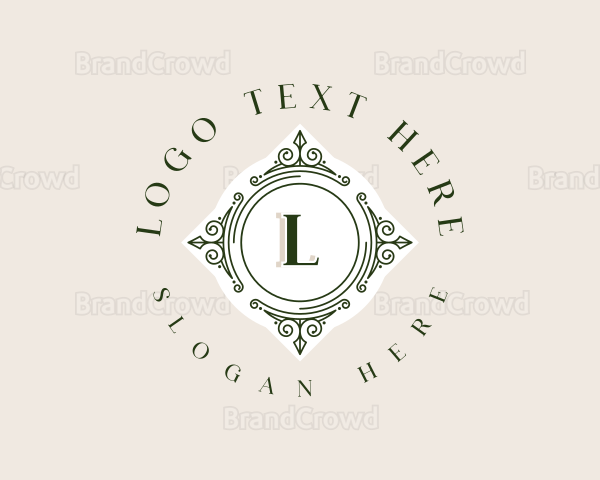 Elegant Ornament Frame Logo