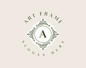 Frame - Elegant Ornament Frame logo design