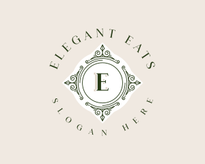 Elegant Ornament Frame logo design