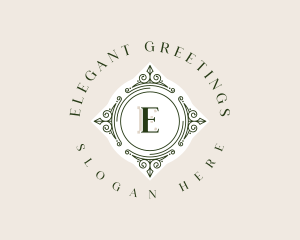 Elegant Ornament Frame logo design