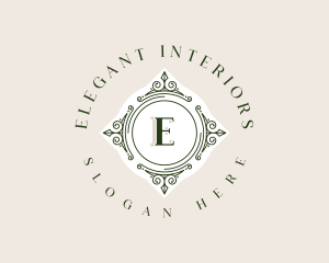 Elegant Ornament Frame logo design