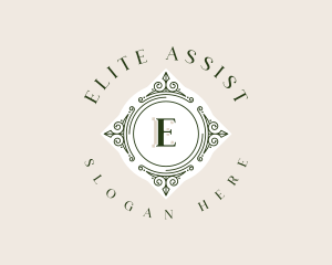 Concierge - Elegant Ornament Frame logo design