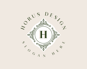 Elegant Ornament Frame logo design