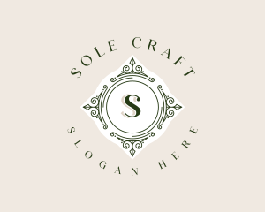 Elegant Ornament Frame logo design