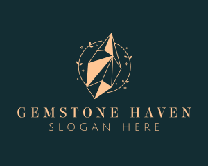 Crystal Gem Jewelry  logo design