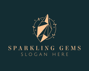 Crystal Gem Jewelry  logo design