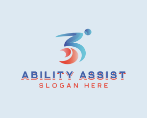 Disability - Disabled Rehabilitation Organization logo design