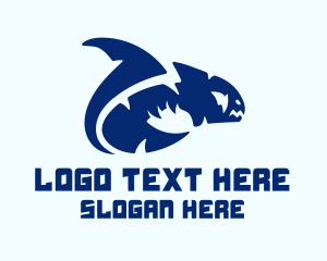 Blue Moray Eel  Logo