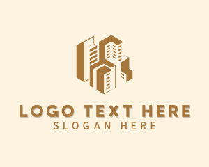 Skyscraper - Skyscraper Building Property logo design