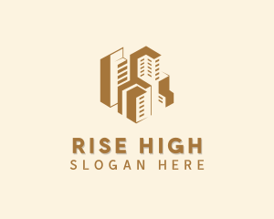 Skyscraper Building Property  logo design