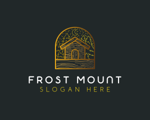 Cabin House Campsite logo design