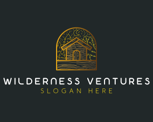 Cabin House Campsite logo design