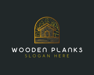 Cabin House Campsite logo design