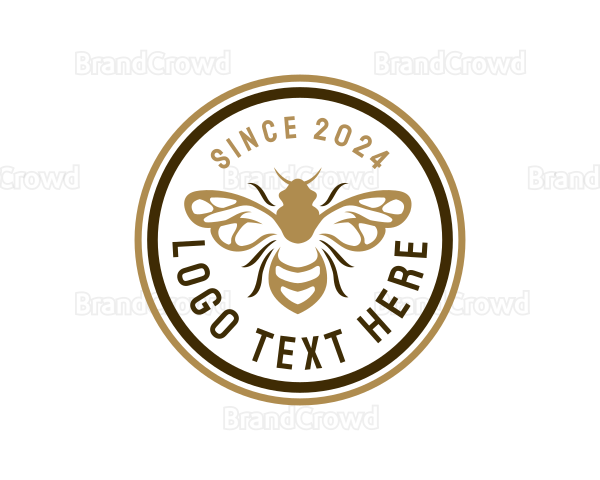 Hornet Honey Bee Logo