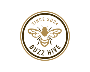 Hornet Honey Bee logo design